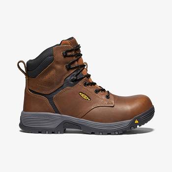 KEEN Chicago 6" ESD - Bordove Pracovne Cizmy Panske, KEEN226